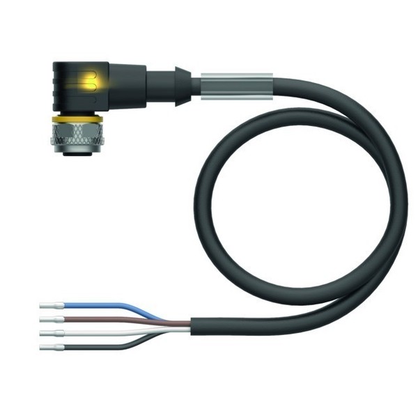 Turck Anschlussleitung WKC4.4T-P7X2-10/TEL Sensor-Aktor-Kabel 6626167-image