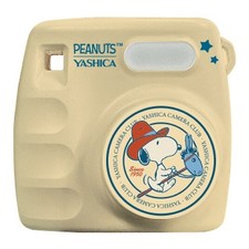 Yashica fotocamera compatta Peanuts Mini Digital Camera Crema 8MP 4x Zoom