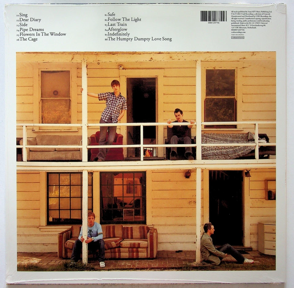 TRAVIS The Invisible Band LP (NEW** 2021 GREEN Coloured Vinyl) inc Sing/Side - Image 4 of 4