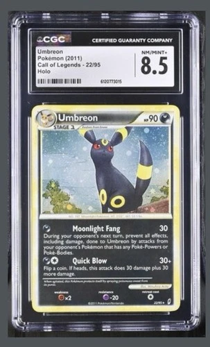 Umbreon 22/95 Call of Legends Holo CGC 8.5