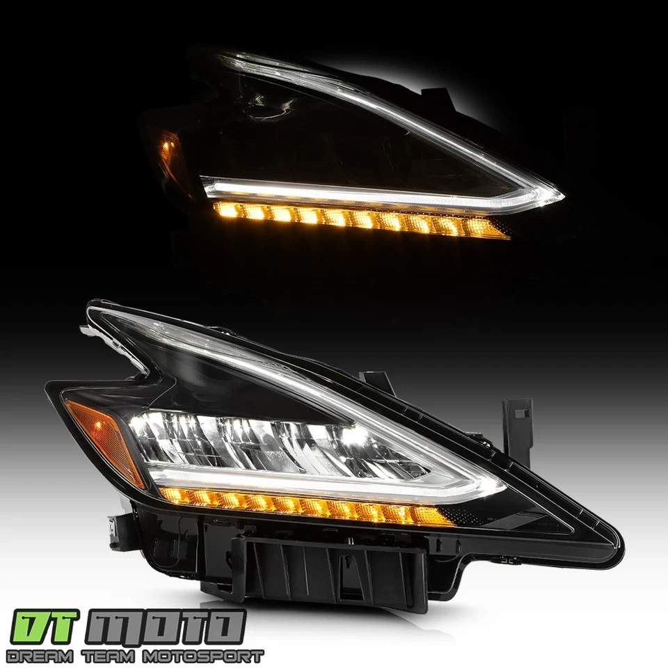 Faro delantero completo LED DRL lado del pasajero Nissan Murano 2019 2020 2021 Foto 2 de 4