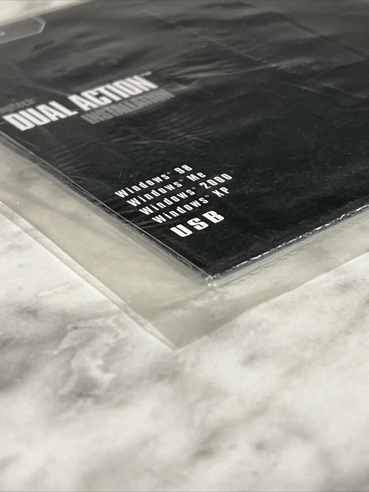 Logitech Dual Action Installation PC - Windows PCs - (2004) - Brand New Sealed - Image 4 of 4