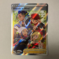 The Pokémon Company Friends in Hisui 148/159 Crown Zenith EN Ultra Rare Holo FA