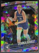 2025 Panini Basketball WNBA Prizm Dorka Juhasz Ice Prizms #109 Minnesota Lynx