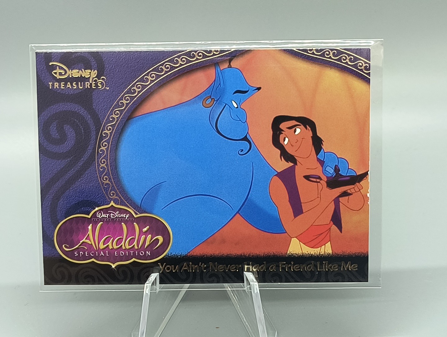 2003 UPPER DECK DISNEY TREASURES ALADDIN INSERT CARD AL-05
