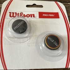 WILSON TENNIS PRO FEEL VIBRATION DAMPENER SHOCK ABSORBER SET OF 2 BRAND NEW