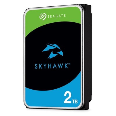 Seagate 2Tb Skyhawk Surveillance +Rescue 3,5'' Festplatte ST2000VX017 Sata 6Gb/S/