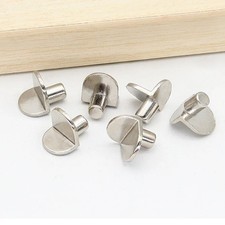“20PCS 5mm L-Shaped Shelf Support Studs – Cabinet & Furniture Bracket Holders”