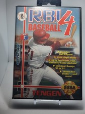 R.B.I. Baseball '94 (Sega Genesis, 1994) CIB w/ INSTRUCTIONS. Verified Tested