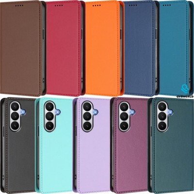 Hülle für Samsung S20 Plus S10 S9 S8 Note 20 10 9 Wallet Case Magnet Handyhülle