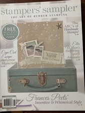 Stampers Sampler June 2015 Rubber Stamping Scrapbook Magazine
