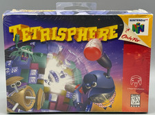 Tetrisphere Nintendo 64 N64 Sealed New W/ Hangtab Authentic