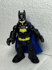 Imaginext DC Super Friends BATMAN figura vs Superman armadura con capa azul