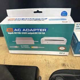 Wii U System Bundle Super Smash Bro&rsquo;s Brawl Game Lot- Tested With New Cords!