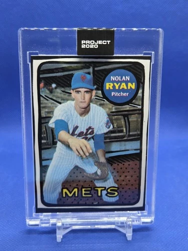 Nolan Ryan Topps Project 2020 Design By Joshua Vides