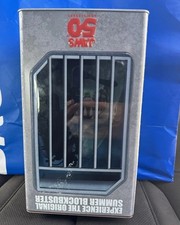 Jaws 50th Anniversary Popcorn Shark Bucket 2025 Movie Theater Driver Tin Summer