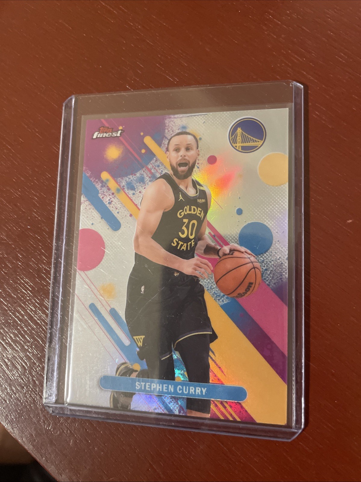 STEPHEN CURRY 2025-26 TOPPS FINEST #74 COMMON REFRACTOR WARRIORS