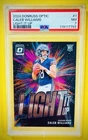 2024 Donruss Optic Caleb Williams Light It Up RC #1 Bears Rookie PSA 7