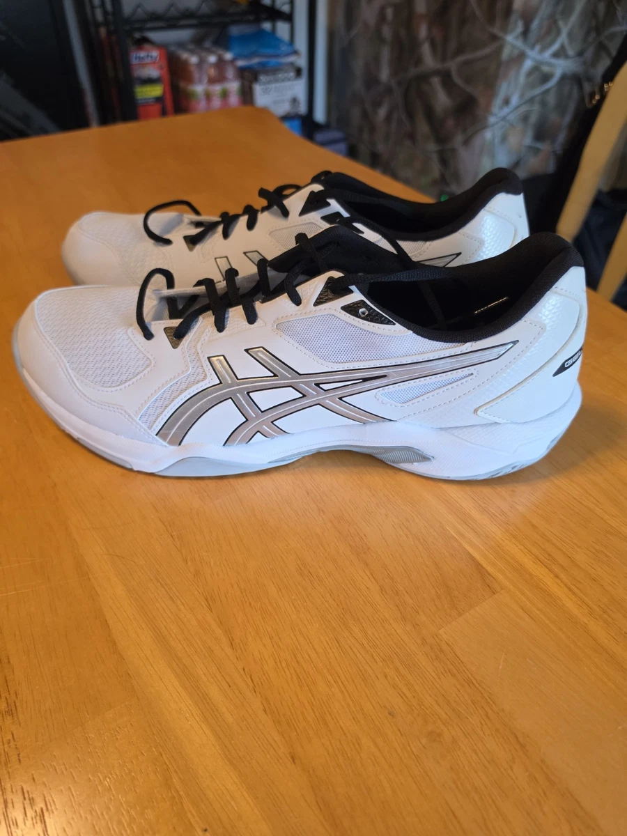 Asics Gel Rocket 10 White Pure Silver for sale | eBay