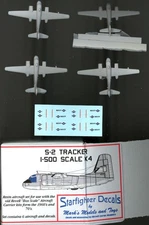 Starfighter Models 1/500 GRUMMAN S2F TRACKER Planes for Revell Aircraft Carriers