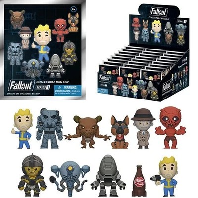 Fallout - 3D Foam - Key Chains - Bethesda Softworks - YOU PICK!!