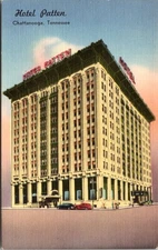 Hotel Patten Chattanooga Tennessee Vintage Postcard