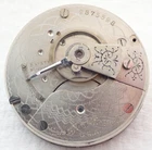 ANTIQUE 18s ELGIN GRADE 208 7 JEWEL 7J OPEN FACE POCKET WATCH MOVEMENT