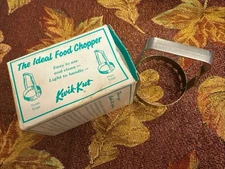 Kwik-Kut Plain Edge Food Chopper Made In USA Vintage