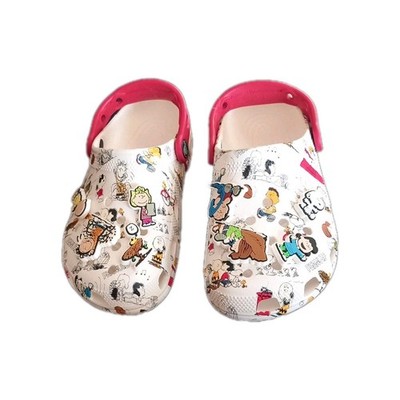 Pantoletten Crocs Peanuts Classic Clog Kinder Unisex Sandalen