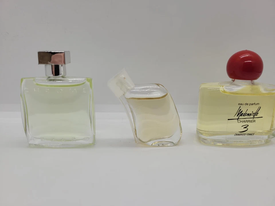 Azzaro Chrome EdT + Corinne Cobson EdT + Charrier Mademoiselle 3 EdP 3x