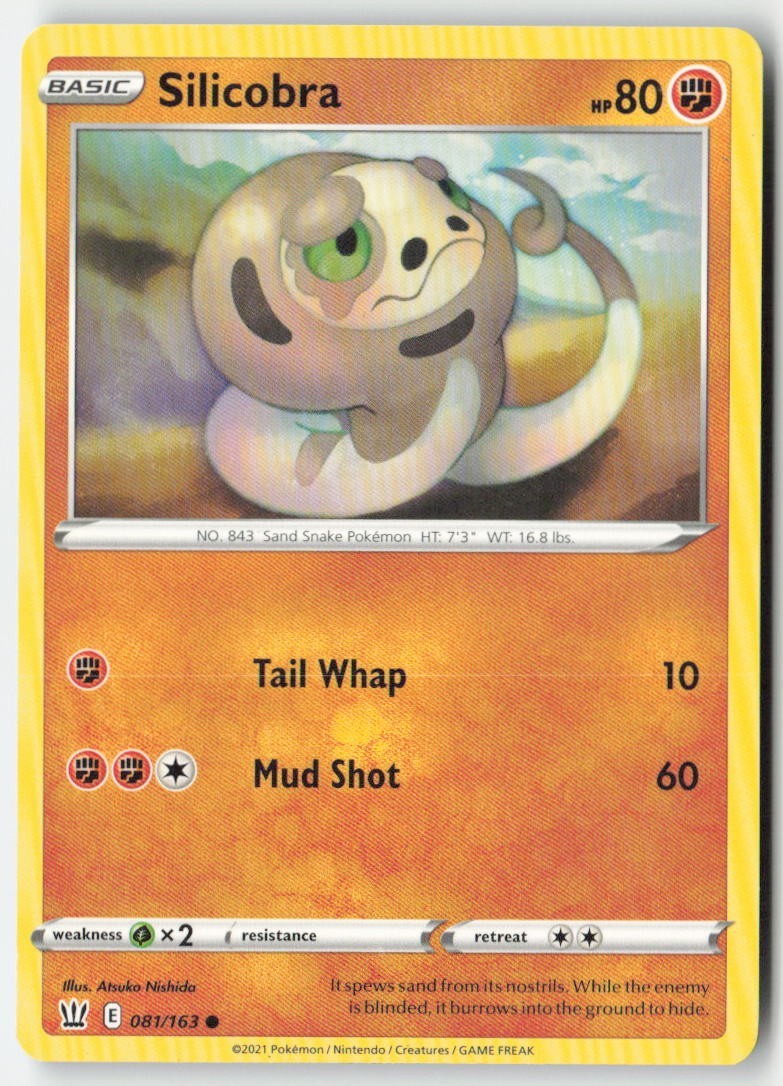 Silicobra 81/163 Common MP Regular - Battle Styles