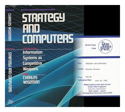 Wiseman, Charles Strategy Und Computer: Informationen Systeme Als Wettkampf Wea