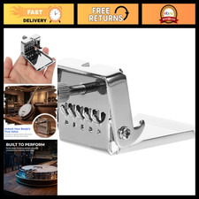 5 String Banjo Tailpiece - Chrome Plated Alloy, Enhances Tone  Tuning Stability