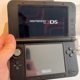 Nintendo 3DS XL Handheld Game Console SPR-001 Blue/Black US Model Complete Box