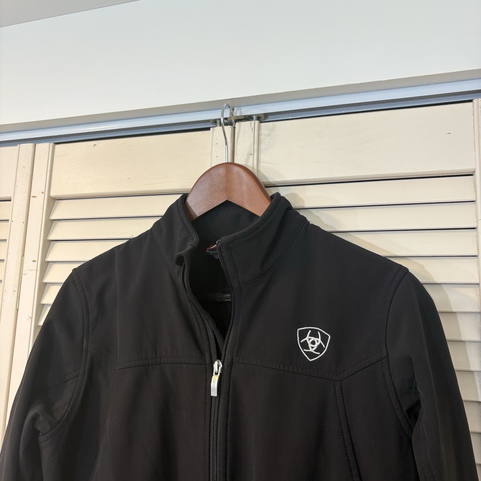 Ariat Women’s Softshell Jacket Size Medium Black … - image 2