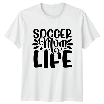 Fußball Mama Leben Damen T-Shirt Fußball Mama Fußball Muttertag Geschenk für Sie