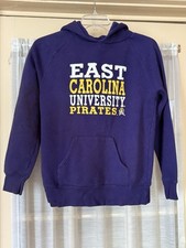 ECU Pirates Hoodie Sweatshirt Eastern Carolina University Woman L Jansport Nice!