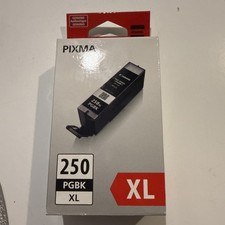 Genuine Canon PGI-250XL PGBK Black Ink Cartridge 6432B001 PIXMA OEM 22ml