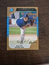 2005 Bowman Draft Picks Kevin Whalen Detroit Tigers Gold