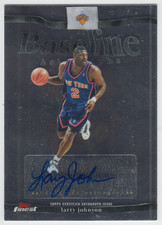 2025-26 Topps Finest Basketball Larry Johnson Baseline Autographs Auto