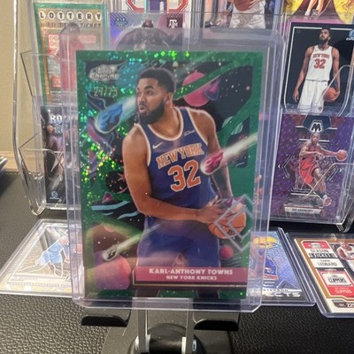 Topps 2025-26 Cosmic Chrome Karl-Anthony Towns Knicks #167 Green /75