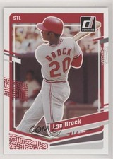 2023 Panini Donruss Lou Brock #177 HOF 0l2