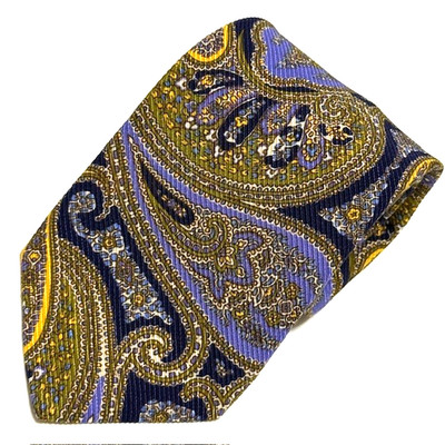 Altea Milano Tie Paisley AOP Old Money Style Elegance Classic Sharp Dapper ITALY