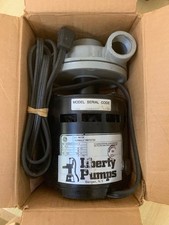 New Old Stock Liberty Pumps MODEL 302 Electric Motor Laundry Tray Pump MNF 11/89
