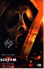 Ethan Embry Signed 11x17 Poster Marco Ghostface Scream 7 Beckett Authentication
