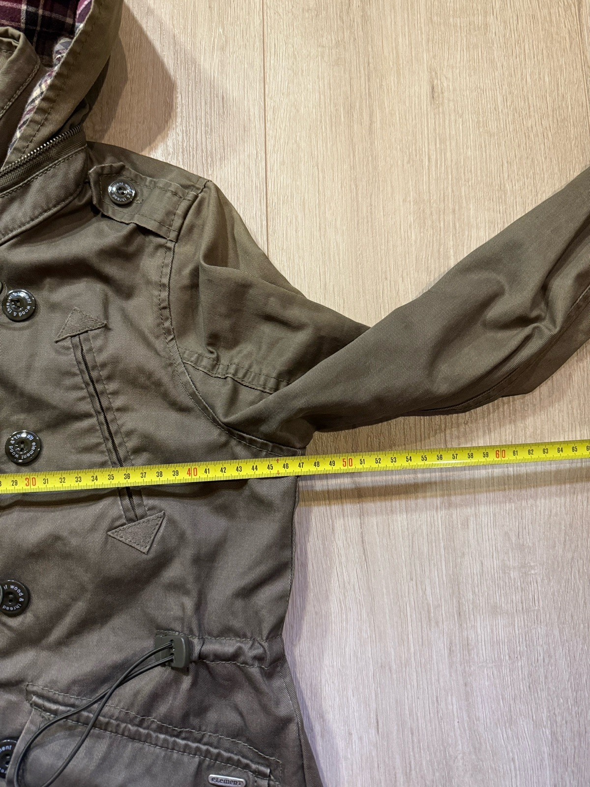 Element Jacket Womens Size Extra Small Green Khak… - image 11