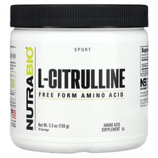 L-Citrulline, Free Form Amino Acid, 5.3 oz (1...