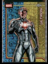 2026 Topps Chrome Marvel Comics #185 Ultron Dazzler's Rhythm Refractor #/80