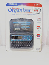 Rolodex RFNA-2 Personal Organizer Digital Address Stores 100 items New Sealed.