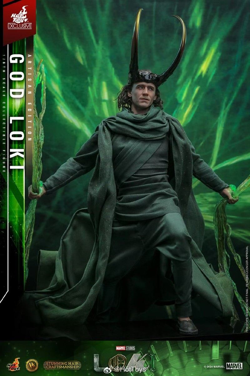 In Stock New Hot Toys DX41AE Loki - God Loki Artisan Edition 1/6